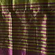 Maheshwari Zari Stripes Dress Material | Purple & Green