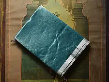 Colors of Devotion | Handloom Maheshwari Silk & Zari Saree ~ Teal