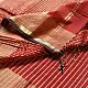 buy Handloom Maheshwari Silk Saree in Crimson red