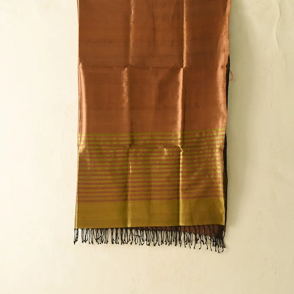 Buy Festive zari Handloom Maheshwari Top & Dupatta 