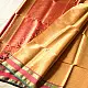 buy Handwoven Maheshwari Silk & Zari Saree  (Zari Brocade)