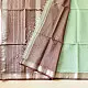 buy Zari Border Maheshwari Silk Pistachio Green Handloom Saree