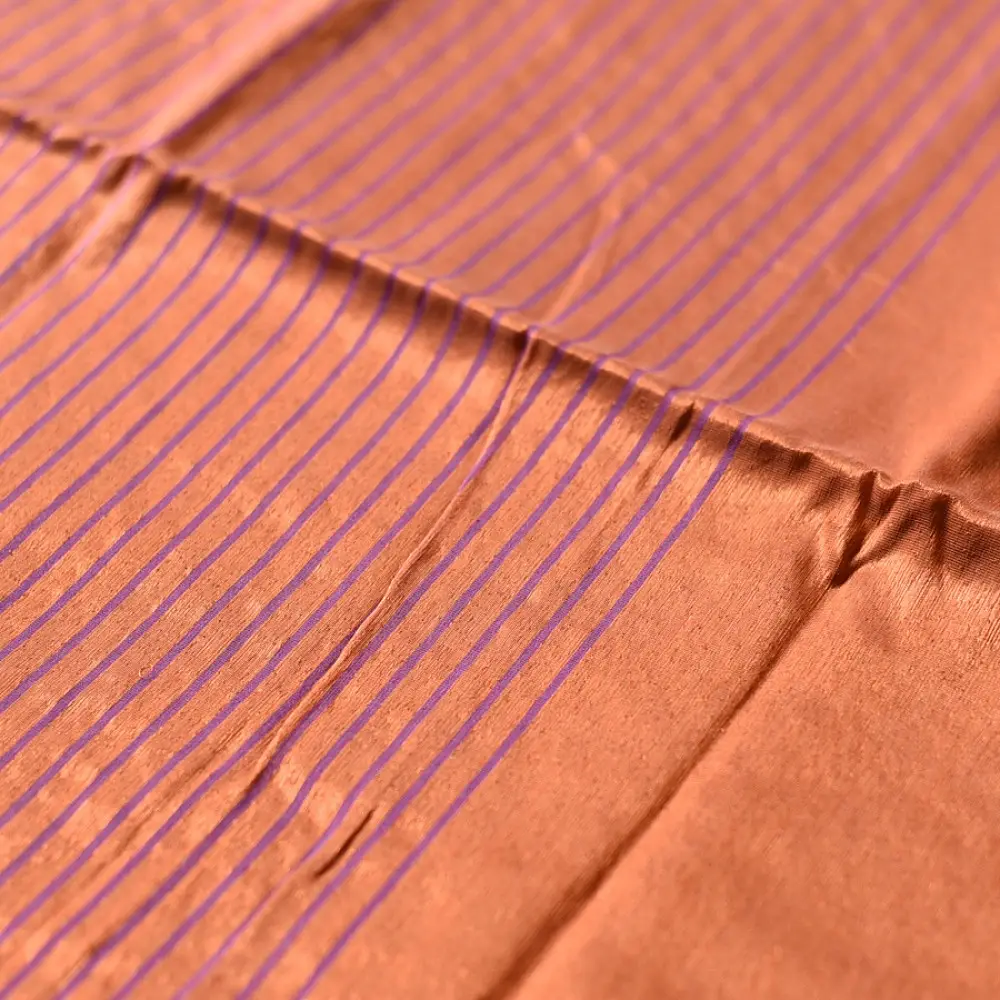 shop Maheshwari Handloom | Allover Zari Stripe Saree