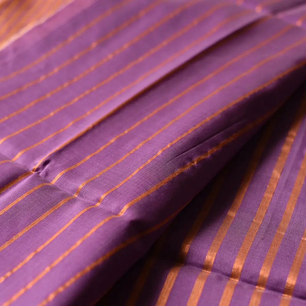 shop Maheshwari Handloom | Allover Zari Stripe Saree