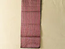 Rekha | Maheshwari Silk Top & Dupatta Material - Rani Pink & Silver zari