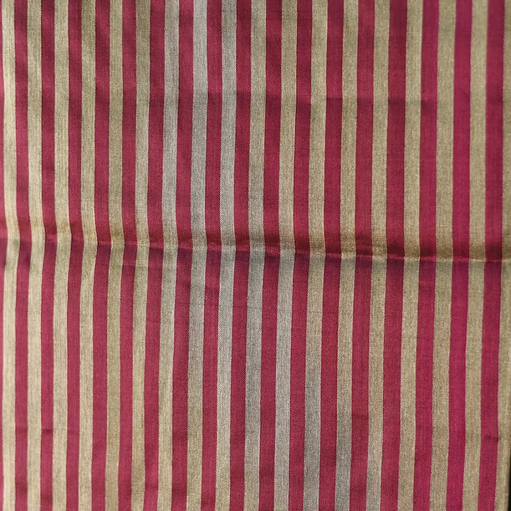 shop Maheshwari Silk Dress Material (Top & Dupatta) - Rani Pink & Silver zari