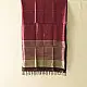 shop Maheshwari Silk Dress Material (Top & Dupatta) - Rani Pink & Silver zari