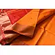 buy Handwoven Maheshwari silk sareeHandwoven Maheshwari Butta Saree - Yellow With Red Pallu
