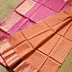 buy Handloom Maheshwari Silk Rust orange Saree