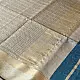 Maheshwari Silk Saree in Teal Blue with Zari Pallu
