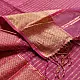 buy Handloom Indian Rose Maheshwari Silk Saree with Heavy Zari Border