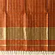 shop Maheshwari Handloom Dress Material - Golden Zari Checks - Top & Dupatta