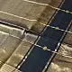 buy Handloom Maheshwari Silk Black Saree ~ Zari Butta