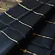 buy Handloom Maheshwari Silk Black Saree ~ Zari Butta