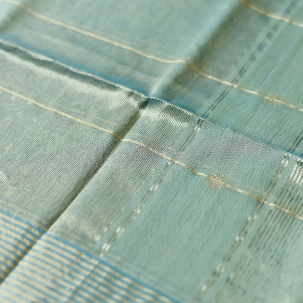 Summer colour Handloom Maheshwari Silk Saree