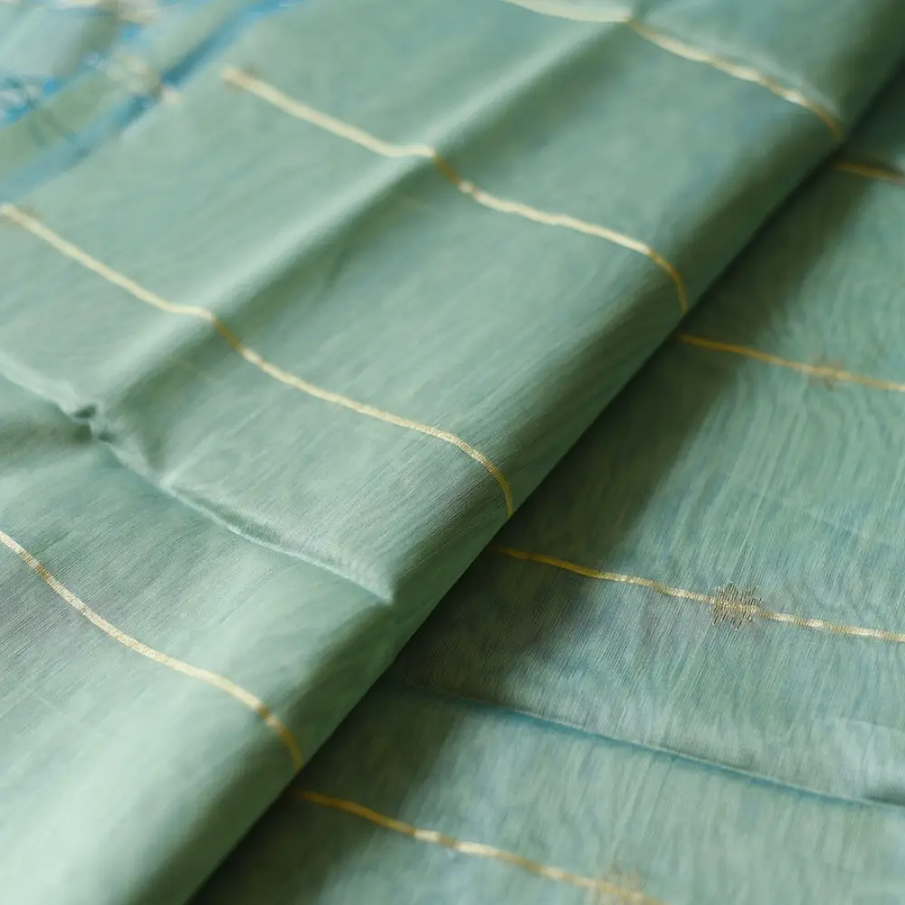 Summer colour Handloom Maheshwari Silk Saree