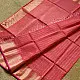 buy Handloom Maheshwari Silk Saree | Heavy Zari Border
