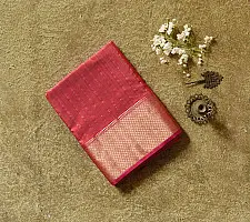 Pavitra .Handloom Maheshwari Silk Saree | Heavy Zari Border