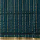 shop Maheshwari Zari Checks Dress Material (Top & Dupatta) - Teal Blue