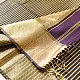 Handloom Maheshwari Silk Violet Saree