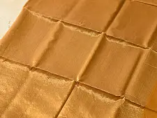 Colors of Devotion | Zari Woven Maheshwari Silk Saree ~ Yellow