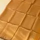 Yellow with golden zari Maheshwari Silk Saree 