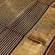 buy Handloom Maheshwari Silk Brown Saree With Black Pallu