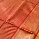 Black Handloom Maheshwari Silk Yello Saree With Zari Border