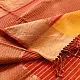 Black Handloom Maheshwari Silk Yello Saree With Zari Border