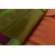 maheshwari handloom silk perrot green saree