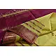 maheshwari handwoven silk saree with zari border
