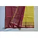 maheshwari handwoven silk saree with zari border