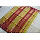 maheshwari handwoven silk saree with zari border