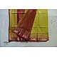 maheshwari handwoven silk saree with zari border