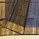 buy Handloom Maheshwari Silk - Zari Stripe in Grey Saree
