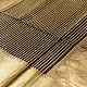 buy Handloom Maheshwari Silk - Zari Stripe in Grey Saree