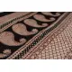 Hand Block Bagh Printed Pure Cotton saree With Designer Black Pallu