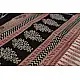 Hand Block Bagh Printed Pure Cotton Black saree