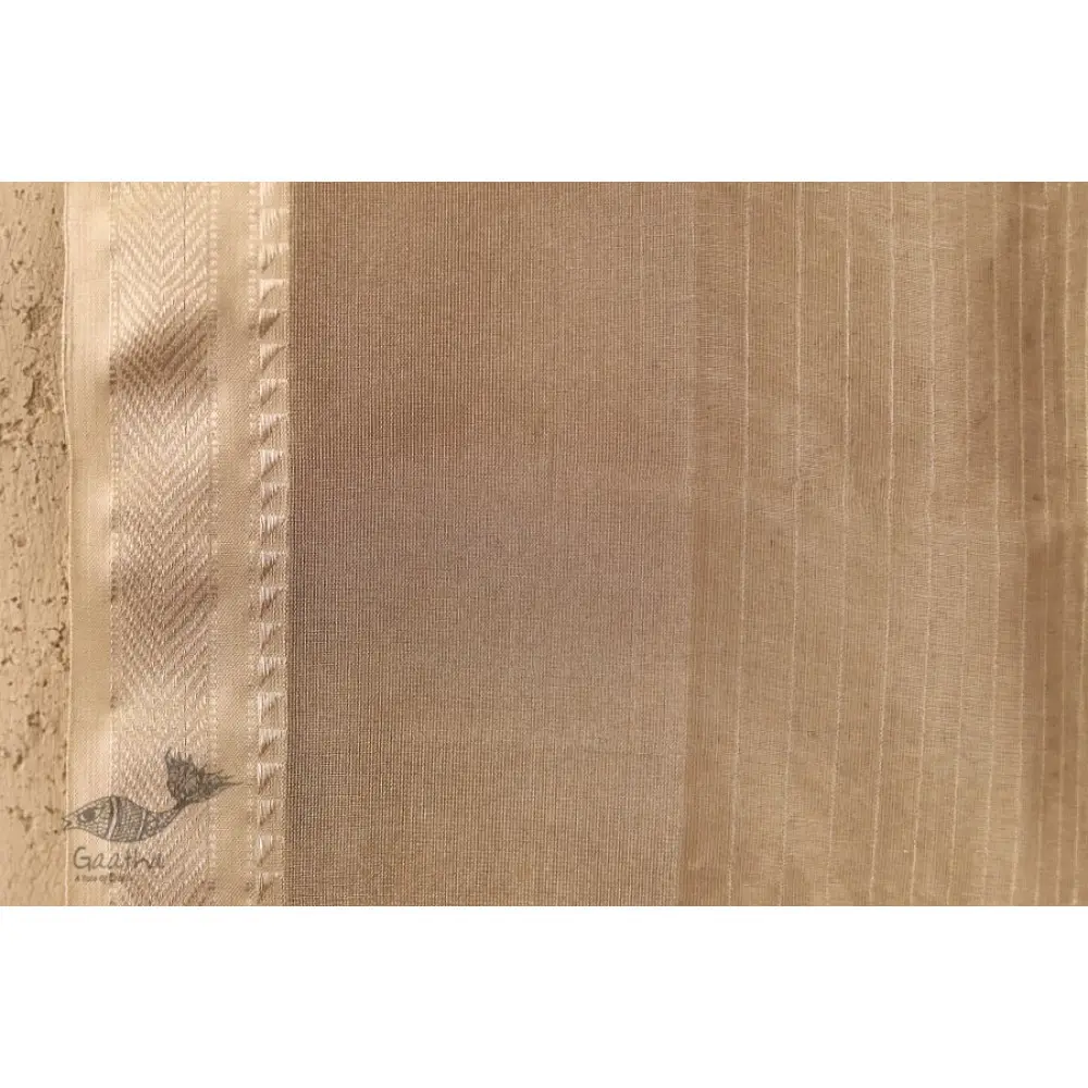 सुगंधिका ✻ Maheshwari ✻ Silver Zari Stole ✻ A 1
