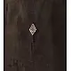 Maheshwari Black stole with Silver Zari Buti 