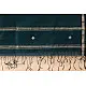 Maheshwari - Deep Green with Silver Zari Buti Stole 
