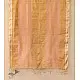 Maheshwari Silk Stole - Light Pink 