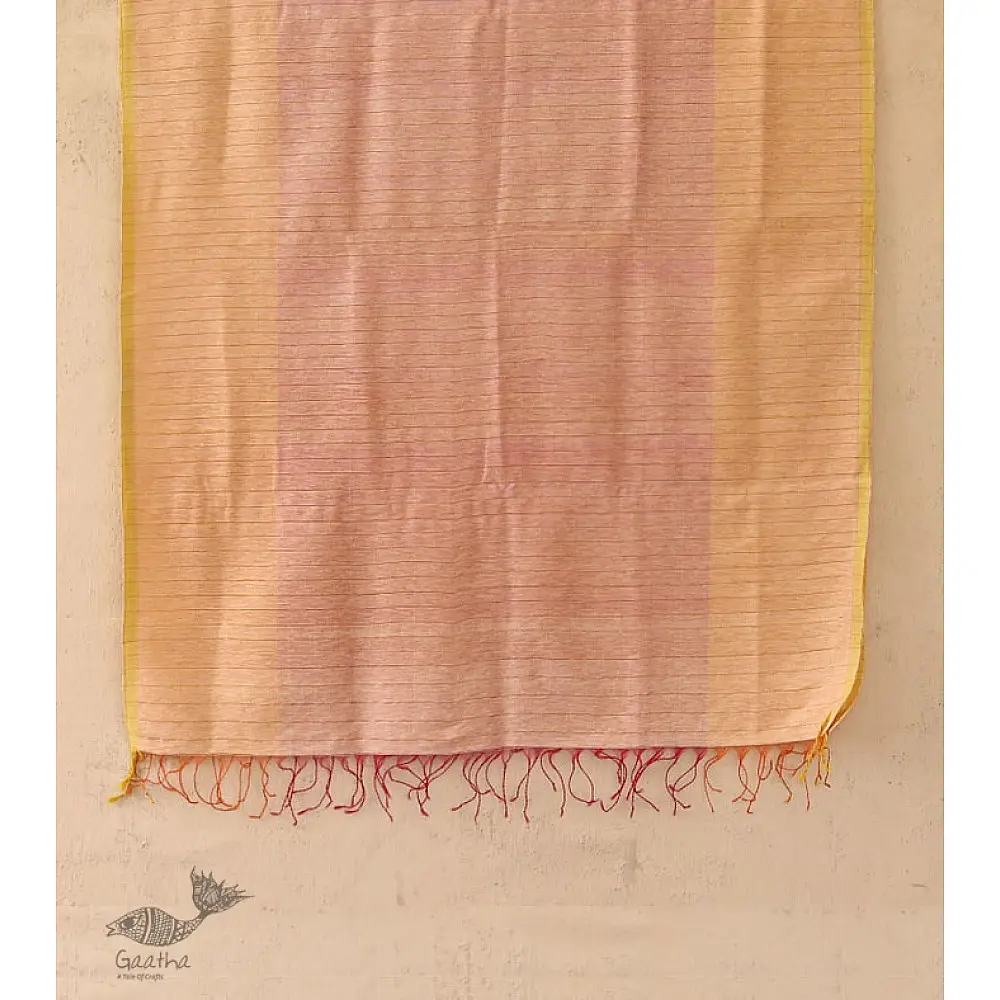 सुगंधिका ✻ Maheshwari ✻ Zari Border Stole ✻ G 16