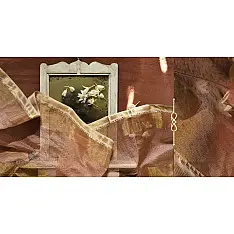 सुगंधिका - Maheshwari Zari Border stole - Light Pink | C 6