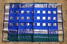 Ojovati - Maheshwari Cotton Silk Saree  (Zari check design) | 11