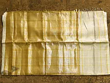 Ojovati | Maheshwari Full Tussar Saree | Heavy Golden Zari | 25