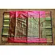 Maheshwari Silk Saree with heavy Zari pallu