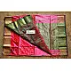Maheshwari Silk Saree with heavy Zari pallu