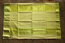 Ojovati - Maheshwari Cotton with Zari Border Saree | 6