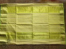 Ojovati - Maheshwari Cotton with Zari Border Saree | 6
